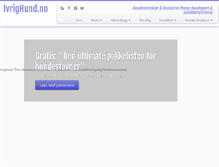 Tablet Screenshot of ivrighund.com